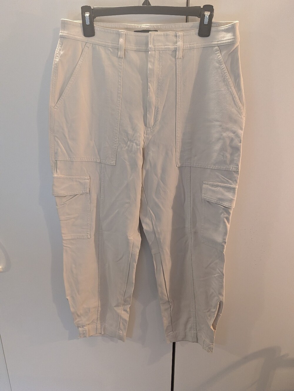 Banana Republic Women's Size 12 Light Khaki Cargo Pants